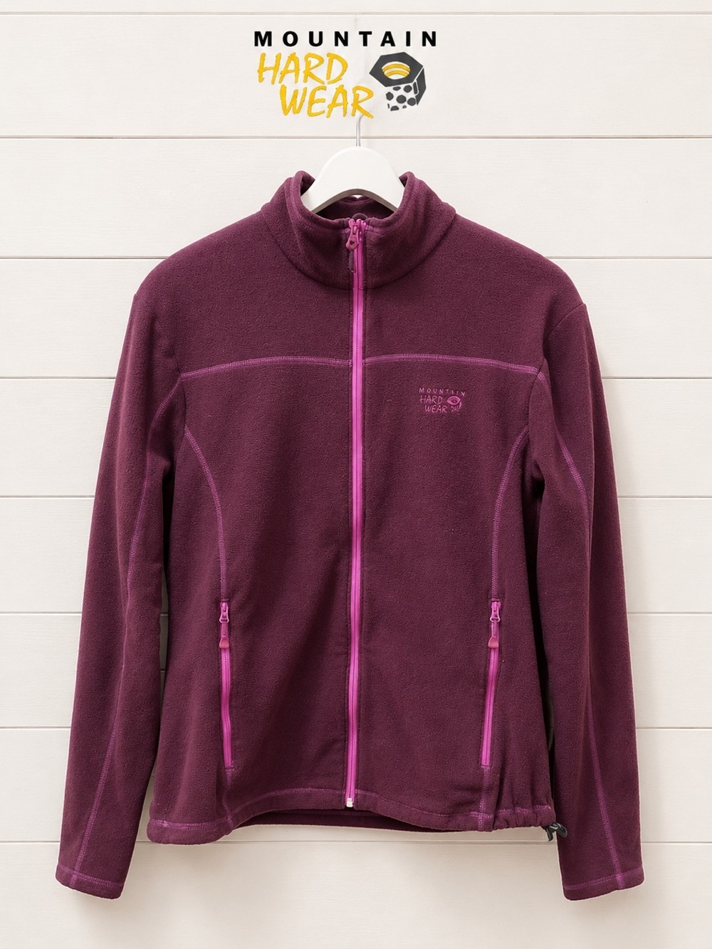 Mountain Hardwear Pink Full-Zip Fleece Jacket – Women’s XL